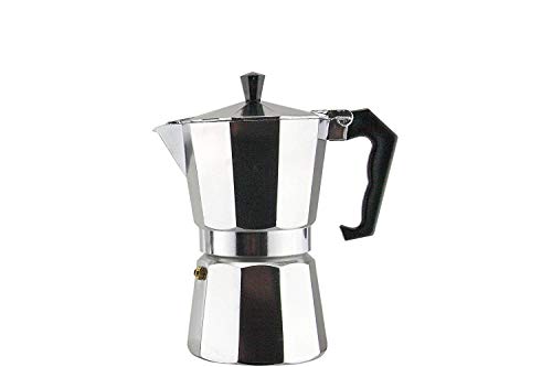 Apollo Continental Espresso Coffee Maker Machine Aluminium Stove Top 6 Cup New by pricep
