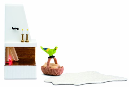 Preisvergleich Produktbild Lundby 60.3047.00 - Smaland: Kaminecke für Puppenhaus