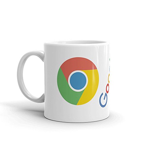 Family Shoping Birthday Gifts for Brother, New Year Gifts,Google Chrome White Coffee Mug -320ml