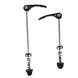 Material: Aleación de metal soccik bicicleta cierre rápido Buje pincho - Rueda Sport pincho piezas Road Mountain Bike freisetzung Bolt palanca eje 1 par