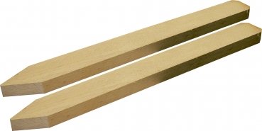 Triuso Pflöcke Vermessungspflöcke 12 Stück 450x40x20 Holzpflöcke Vermessungspfähle Pfähle Holzpflock Pflock Pfahl