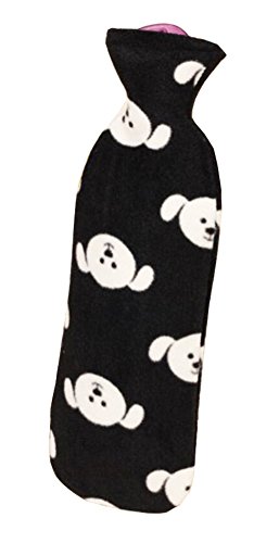 Stylish Washable Rectangular Hot Water Bottle With Cover 1 L -01