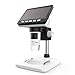 Produktbild Vosarea 1000 x 4,3 Zoll HD 1080P Digital Mikroskop für Computer, Laptop, LCD, 10 Sprachen, 8 LEDs, hohe Helligkeit, verstellbar, mit Halterung verstellbar für Videoaufzeichnung