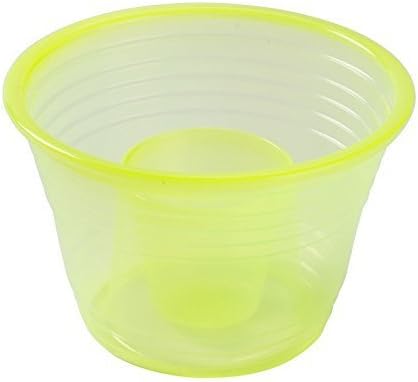 Fineline NEON YELLOW Blaster Bomb Shot Cups / Power Bombs, 50-PACK w/ FDL Party Picks by Quenchers