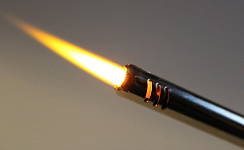 4stk. Stabfeuerzeug Sturmfeuerzeug Feuerzeug Stab-Sturmfeuerzeug „Turbo Power“ 26,5 cm lang orange Sturmflamme, Nachfüllbar - 3