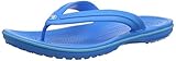 Riemen TPU Crocs Crocband Flip, Unisex - Erwachsene Zehentrenner, Blau (Ocean-Electric Blue), 39/40 EU