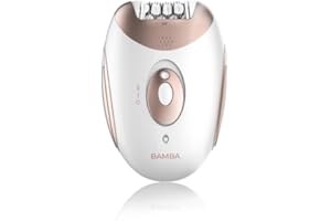 Cecotec Máquina de Depilar de Arranque Inalámbrica SkinCare Depil-Action Go. Funciona con Batería o con Cable, Cabezales Intercambiables, 2 Velocidades, Ligera y Compacta, Incluye Tapa Protectora