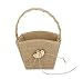 Produktbild OP. H Retro Hochzeit Jute Hochzeit Blume Korb Flower Girl Korb