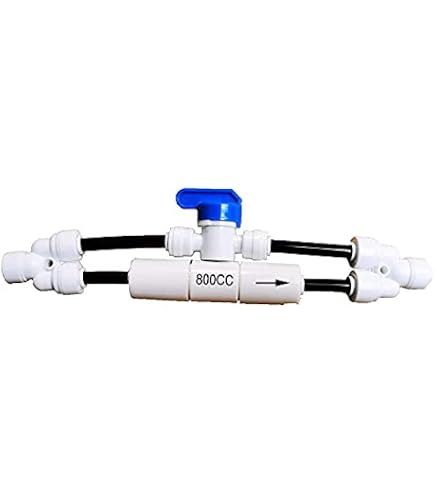 SHITONG 800cc Flow Restrictor For RO Water Filter - 1/4" Quick Connect (4-Pack)