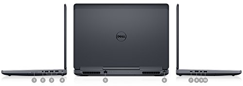 Dell Precision 7520 The worlds most powerful 15 inch mobile workstation with Intel Core i7-7700HQ Quad Core 2 80-3 80GHz NVIDIA M1200 w 4GB GDDR5 15 6