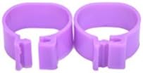 Auter(TM) 100 Pcs Chicken Leg Bands 20mm Chicken Poultry goose Rings blank ring