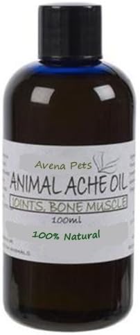100% Natural Animal Ache Oil: for aching muscles, bone fractures or breaks 250ml (Dog, Cat, Horse, Pony)