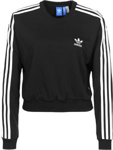 Adidas 3S Crop Sweater Sweatshirt, Damen - 3