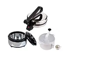 OTC Combo Roti Maker with Steel Casserole & Dough Maker