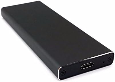 USB 3.1 Type C to M.2 NGFF PCI-E SSD Hard Disk Case Enclosure 2230/2242/2260/2280 Black