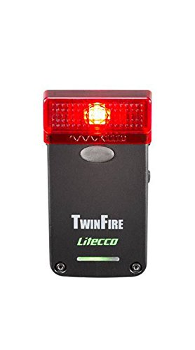 Litecco Twinfire LED-Rückleuchte mit Bremslicht schwarz 2016 Batteriebeleuchtung hinten