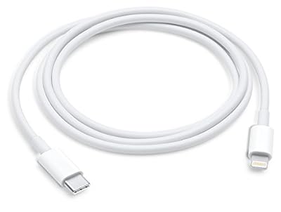 Apple Câble iPhone Apple Câble USB-C vers Lightning 1 m Blanc