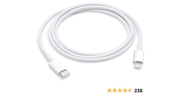 Apple Mk0x2am A Usb C To Lightning Cable White Amazon In Computers Accessories