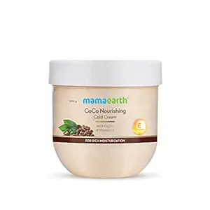 Mamaearth CoCo Nourishing Cold Winter Cream For Dry Skin With Coffee and Vitamin E For Rich Moisturization - 200 g