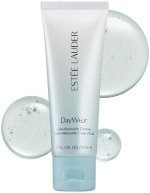 Estée Lauder DayWear Glow Boost Jelly Cleanser - Detergente viso illuminante con Estratto di Alghe, Cetriolo e Caffeina