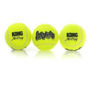KONG-AirDog-Squeakair-Ball--Small-x-3-Non-abrasive-tennis-material-will-not-wear-down-your-dogs-teeth