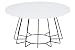 Produktbild AC Design Furniture Couchtisch Chloe, B: 80 T: 80 H: 40 cm, Glas, Weiss