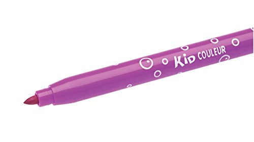 BIC Kids Fasermaler Kid Couleur / Filzstifte in praktischer Stiftebox zum Mitnehmen / 1 x 20 Stifte in leuchtenden Farben - 9