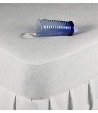 Single Waterproof Terry Towelling Mattress Protector Extra Deep - Ideal Textiles
