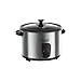 Russell Hobbs 19750-56 Cook@Home Reiskocher, 1,8 l, 700 Watt, Edelstahl/schwarz