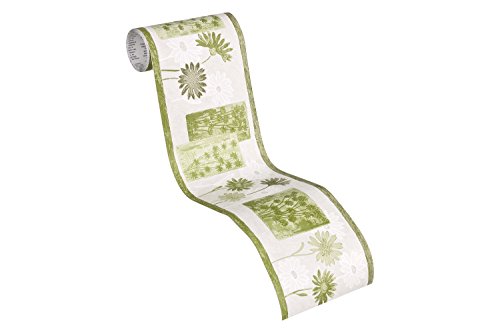 A.S. Création selbstklebende Bordüre Only Borders 9 Borte beige creme grün 900029 - 2