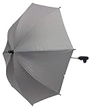 - Sombrilla gris para silla de paseo (compatible con cochecitos de la marca Stokke)