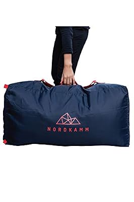 NORDKAMM Housse de Protection pour Avion 80 l et 150 l, Bleu, (80L) DE