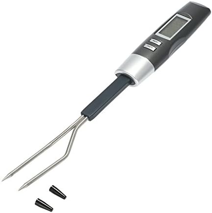 Heofean Digital LCD BBQ Meat Cooking Thermometer Fork Electronic Barbecue Temperature Tester °C/°F Selection