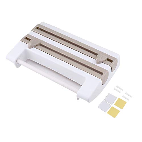 Preisvergleich Produktbild WEINANA Multifunktionale Küche Frischhaltefolie Sauce Flasche Gewebe Lagerregal Sanitär Toilettenpapierhalter Küche Bad-Accessoires