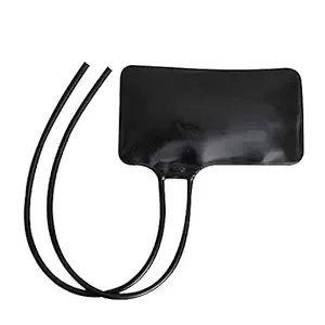 Raindrop World Sphygmomanometer BP Cuff Rubber Bladder Double Tube (Black Color)