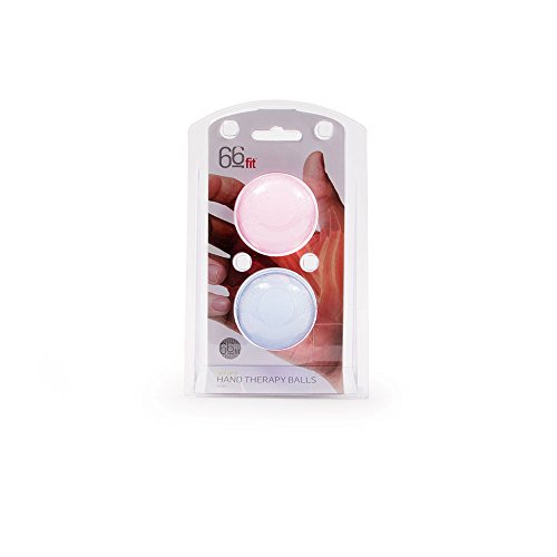 66fit Hand-Therapie-Bälle 2er-Set, Finger-, Handgelenk-, Arthrose-Training - 5