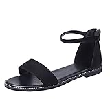 Zapatos de Boca de Pescado, Sandalias de Punta Abierta, Negro Caqui Sandal Women, Sandalias con Punta Abierta para Mujer Sandalias de Punta Descubierta 2019 lightning deals of the day prime
