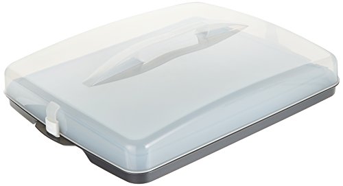 Xavax 00111497 Transportbox, Kunststoff, anthrazit / transparent, 37.8 x 49.7 x 11.5 cm - 2