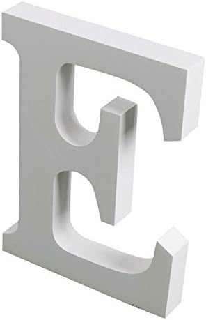 Xuanle Large White Wooden Letters Crafts Home Office Wall Wedding Party Birthday Decorations(Hight:15cm/6")