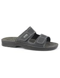 INBLU - Zapatillas de estar por casa de Material Sintético para hombre negro negro 44