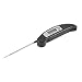 Produktbild sdfghzsedfgsdfg Ultra-Instant-Lesen Faltbare BBQ Thermometer LCD-Digital Kochen Thermometer Auto-Off-Probe Mini Folding Fleischthermometer schwarz