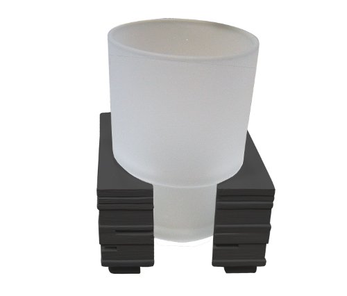 Ridder 229909100-350 Bad-Accessoire-Set 3-teilig, Brick schwarz - 4