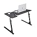 Produktbild Eeayyygch Klappbarer Laptoptisch für den Schreibtisch mit erhöhter und niedriger Maus, 80 x 40 cm - Schwarz