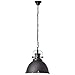 Produktbild Brilliant Jesper Pendelleuchte 38cm Glasdiffusor schwarz Industrial Look, 1x E27 geeignet für Normallampen bis max. 60W