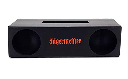 Preisvergleich Produktbild Jägermeister Handy-Audioverstärker Passiv Lautsprecher schwarz Holz