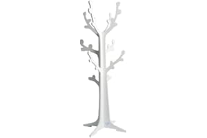PMP- Árbol perchero cerezo, Blanco