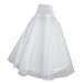 Generic 1 Hoop Two Layers Wedding Ball Gown Bone Long Crinoline Petticoat RS.2331.00
