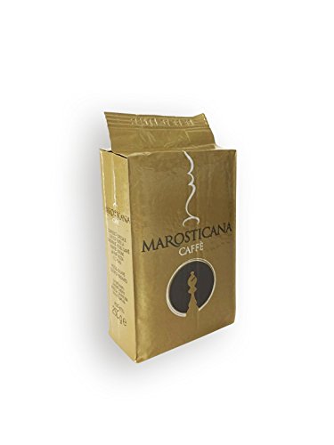 250gr Original italienischer Espresso Marosticana Caffè - preisgekrönte Miscela Bar 1. Qualität, professional Blend - 100% Hochland Arabica - fairer Handel- säurearm sehr bekömmlich - gemahlen
