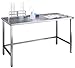 Produktbild Reinraumtisch - aus Edelstahl, BxT 1400 x 600 mm - Reinräume Edelstahl-Tische Arbeitstische Reinraumausstattungen Reinraumtische Reinräume Edelstahl-Tische Arbeitstische Reinraumausstattungen Reinraumtische Reinräume Edelstahl-Tische Arbeitstische