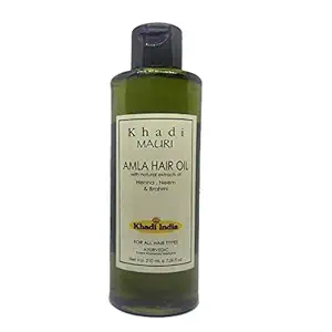 Khadi Mauri Amla Hair Oil - Pack of 1 Hair Oil (210 ml)